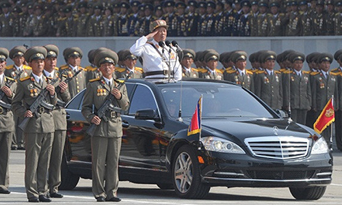 "Soi" Mercedes S600 chống đạn của lãnh đạo Kim Jong Un 